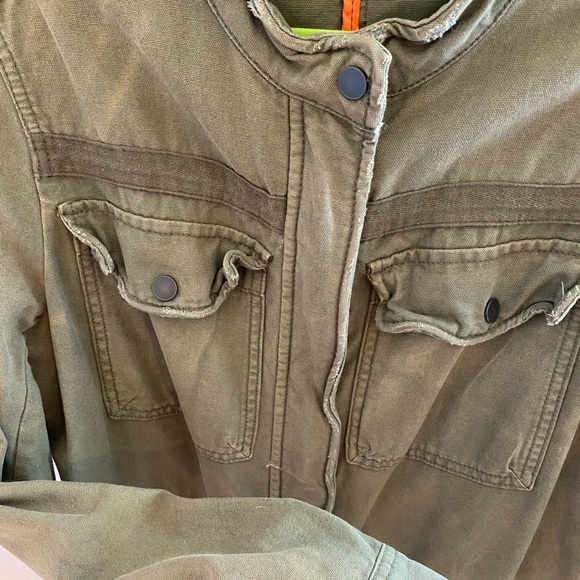 Free people khaki army green jacket - Picture 5 of 5